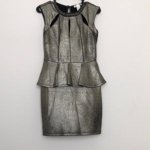 AGACI Golden Party Dress